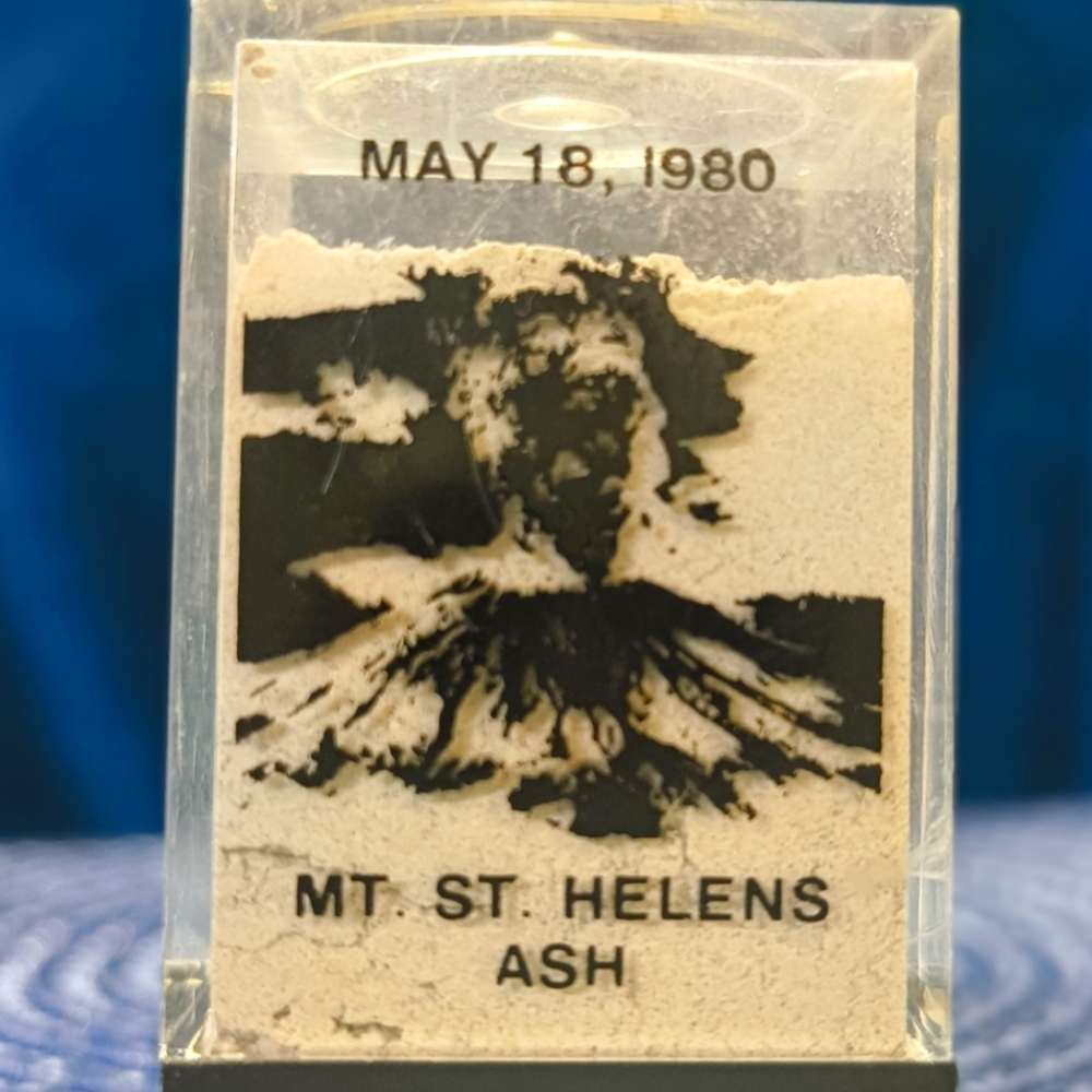 Mt. St. Helens Ash Souvenir